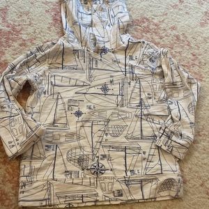 Boys vineyard vine pullover boat sweatshirt